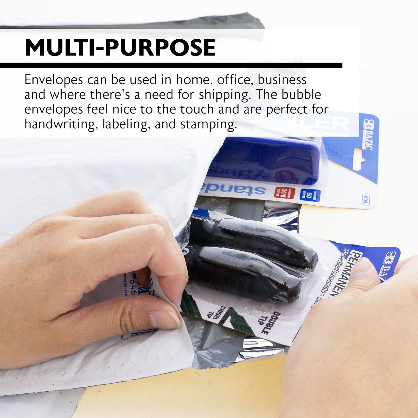 #2 Poly Bubble Mailers, 8.5 x 11.25 in