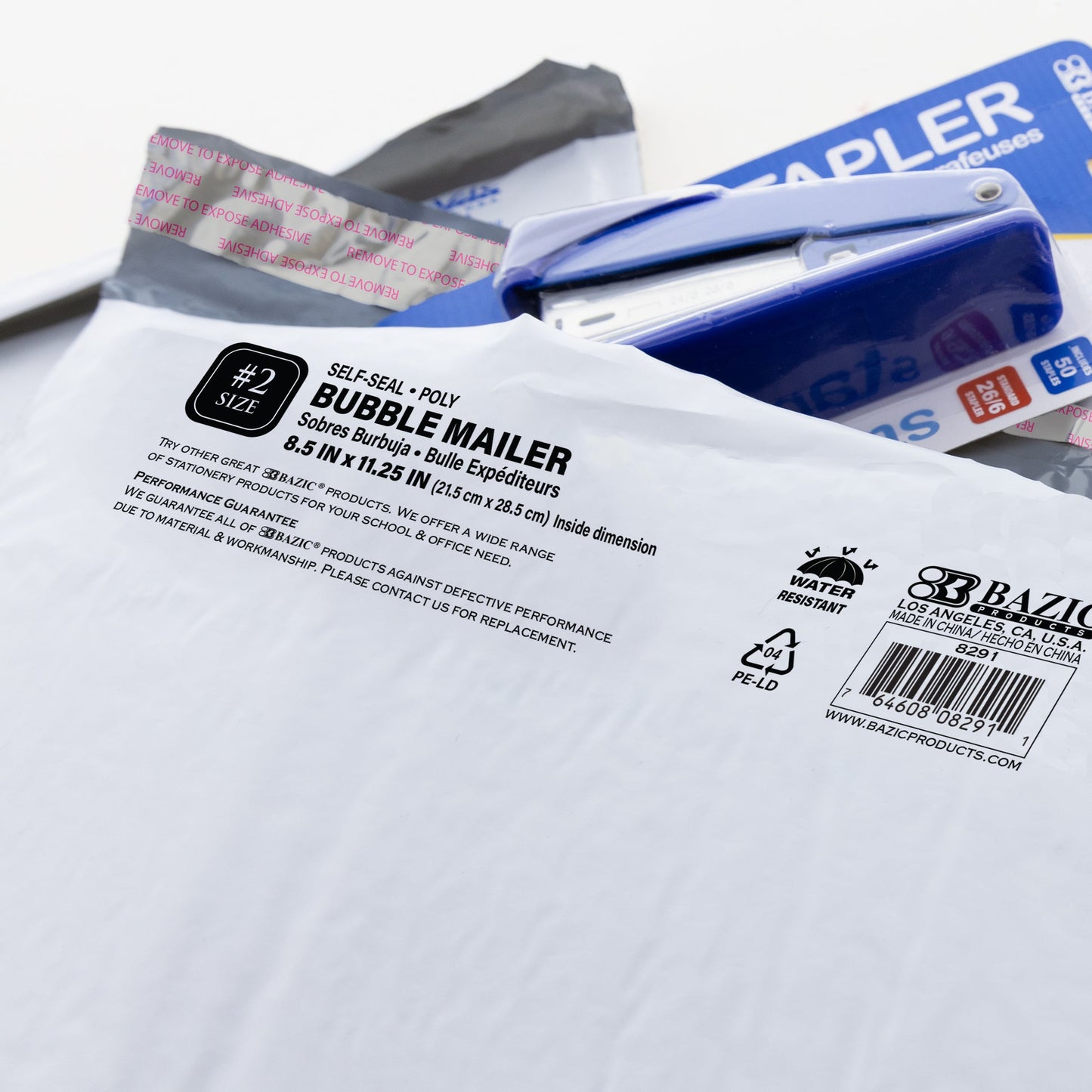 #2 Poly Bubble Mailers, 8.5 x 11.25 in