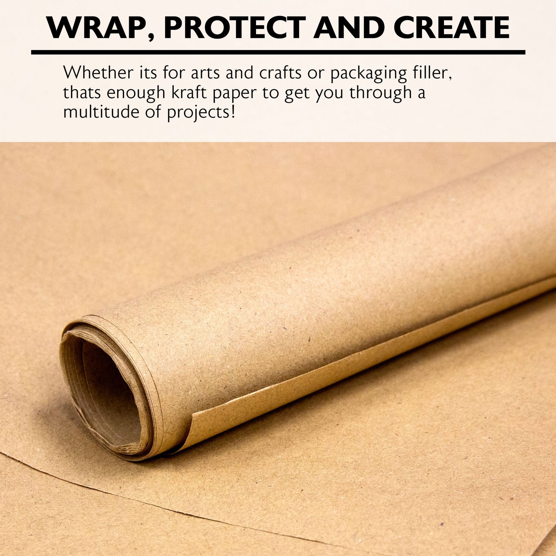 30" X 14 ft. All-Purpose Natural Kraft Wrap Paper Roll
