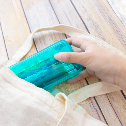 LUCENT Translucent Pencil Box, Stackable
