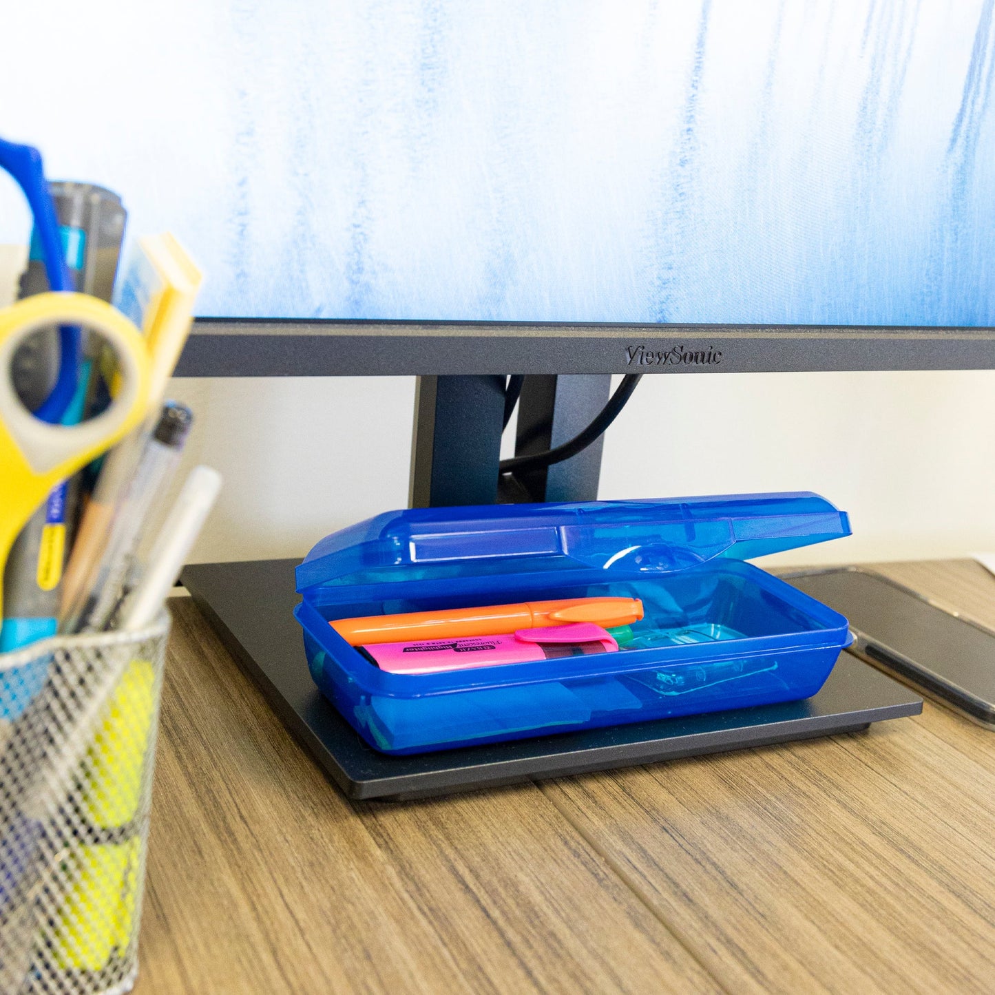 LUCENT Translucent Pencil Box, Stackable