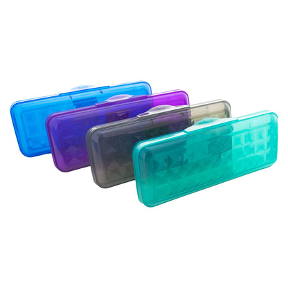 LUCENT Translucent Pencil Box, Stackable