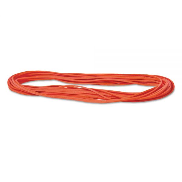 Alliance Rubber Advantage Rubber Bands, 7", Red, Pack Of 12