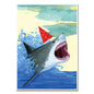 Snazzy Shark Birthday Card