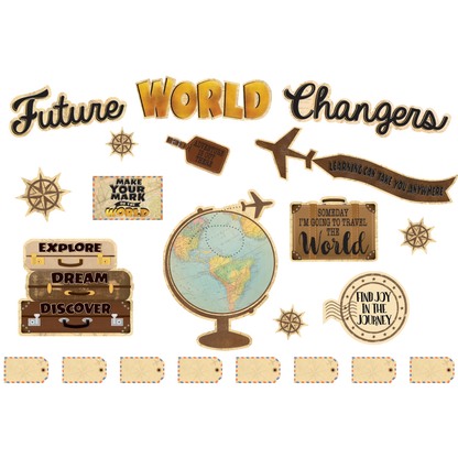 Travel the Map Future World Changers Bulletin Board