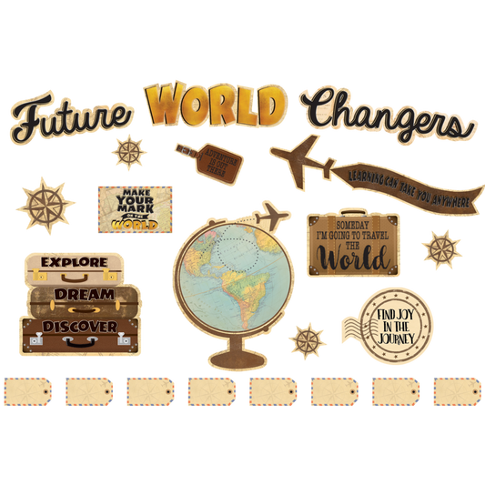 Travel the Map Future World Changers Bulletin Board