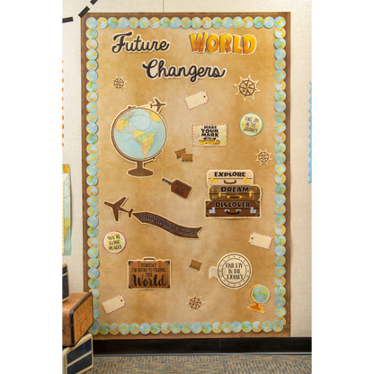 Travel the Map Future World Changers Bulletin Board