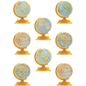 Travel the Map Globes Accents