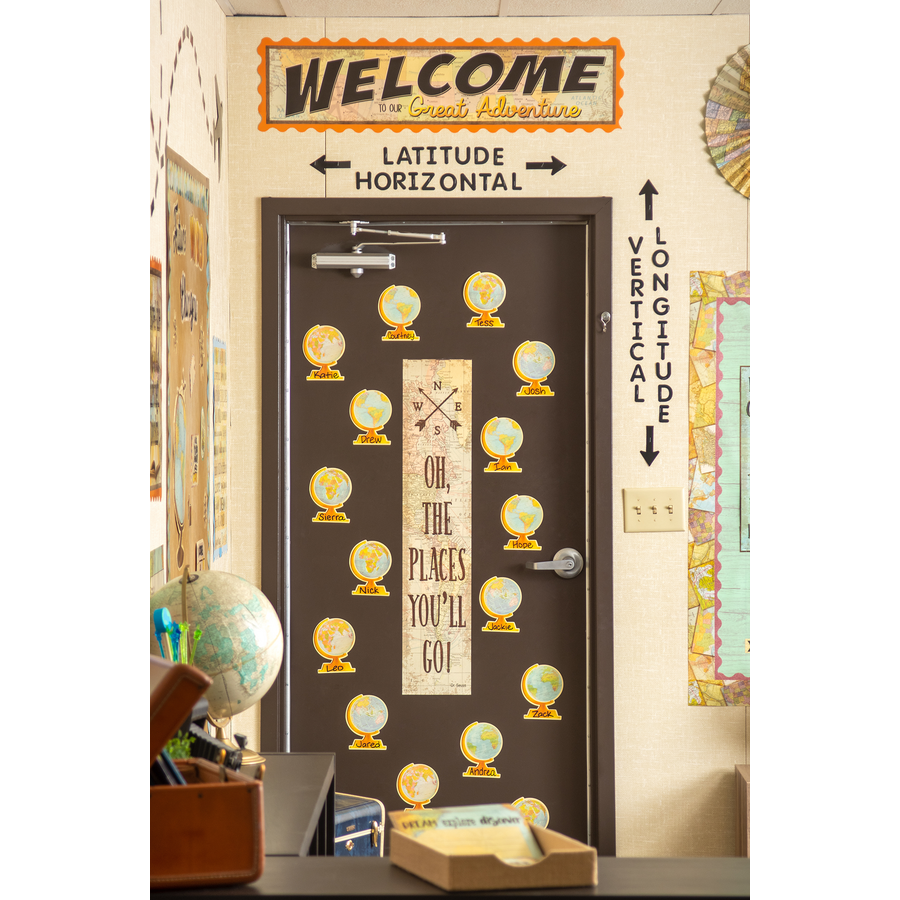 Travel the Map Globes Accents