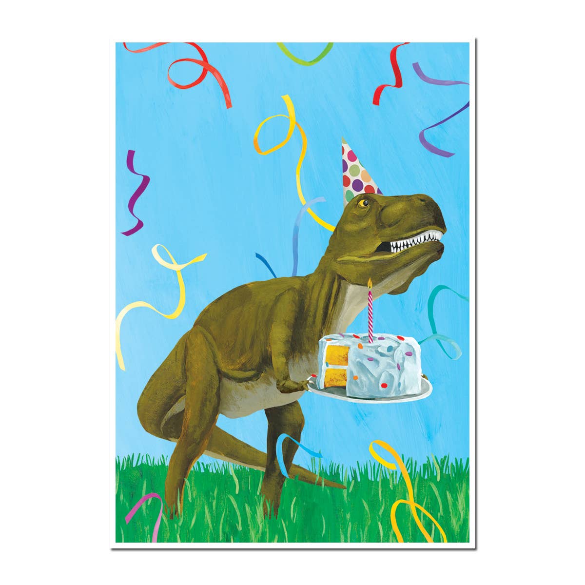 Dino-Mite Bday Birthday Card
