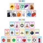 Colorful Photo Shapes & Colors Cards Bulletin Board
