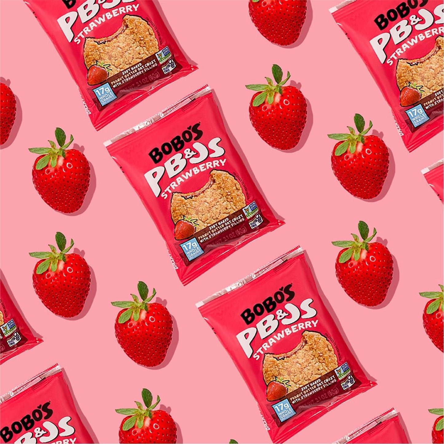 Bobo's PB&J Oat Snacks, Variety Pack, 18 pk.