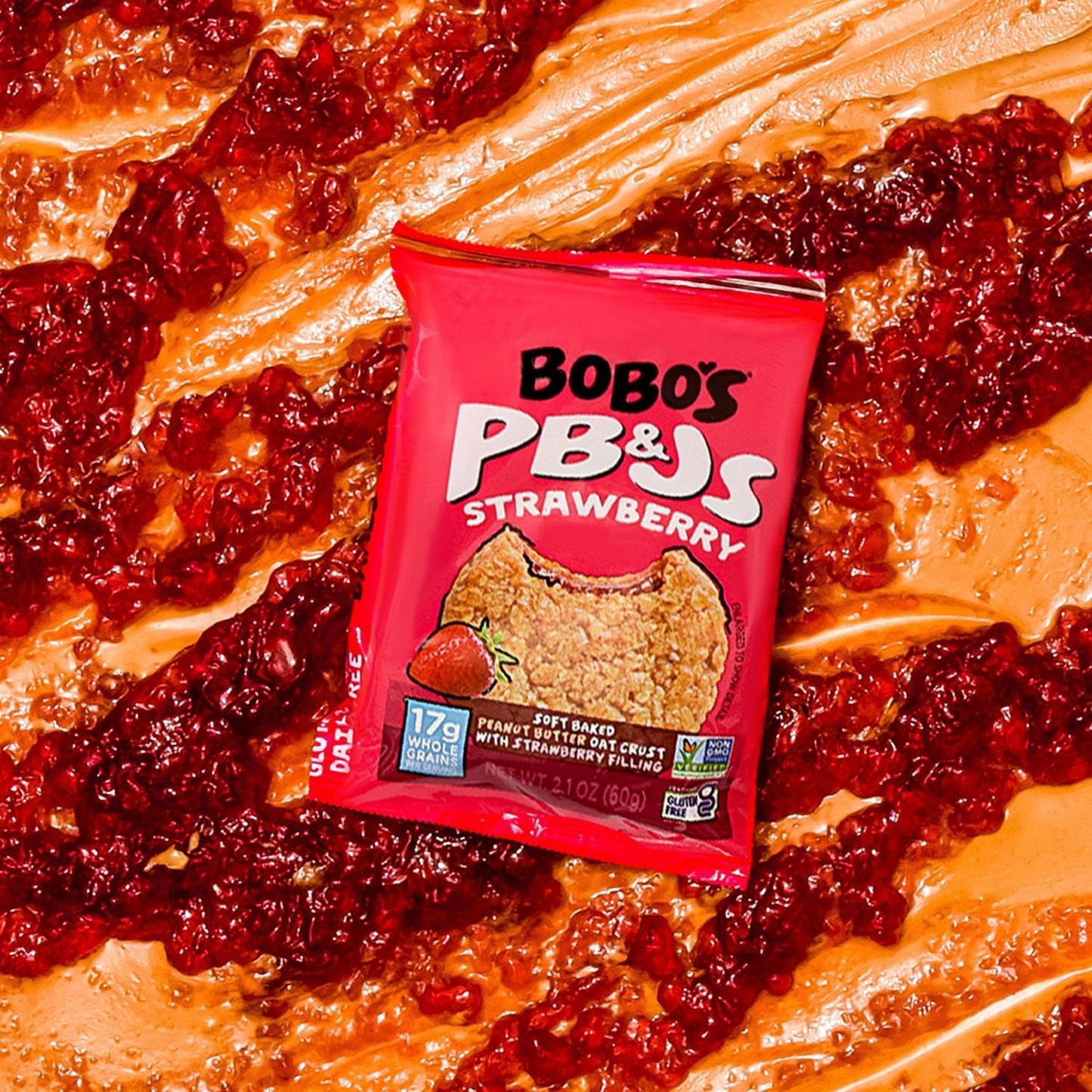 Bobo's PB&J Oat Snacks, Variety Pack, 18 pk.