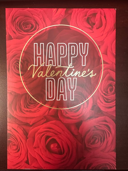 Roses Valentine's Day Greeting Card [VVT5016]