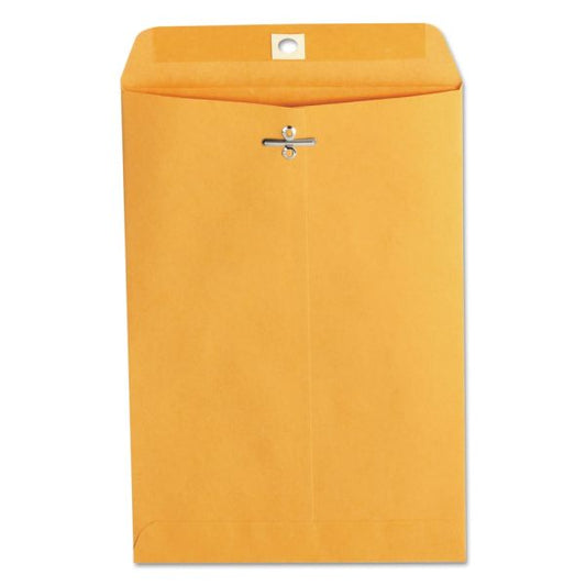 Universal Center-Seam 6 1/2" x 9 1/2" Manila Envelopes, Clasp Closure, 28 Lb, Brown Kraft, Box Of 100