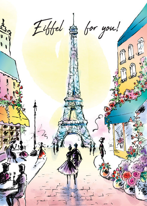 Eiffel for You! Anniversary Card [3270A]