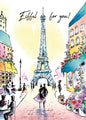 Eiffel for You! Anniversary Card [3270A]