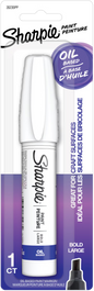 Sharpie Oil-Based Paint Markers Bold Marker Point - White Oil Based Ink [35235PP]