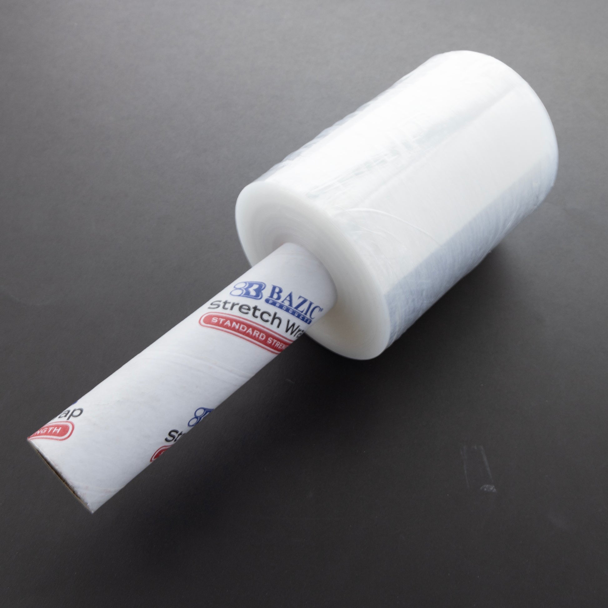 Clear Stretch Wrap Film with Handle, 5 in x 1000 ft