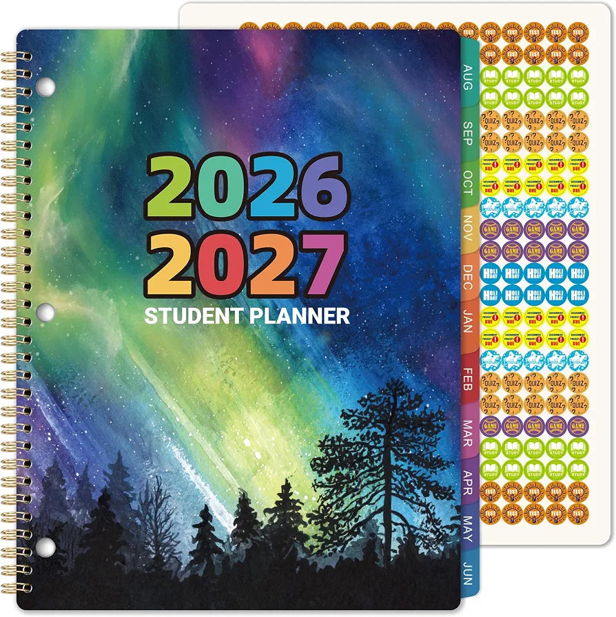 Student Planner 2026-2027 - Academic Planner, 11"x 8.3"