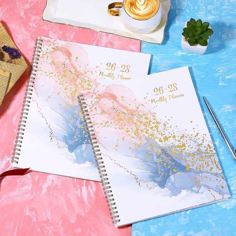 2026-2028 Monthly Planner - 2 Year Monthly Planner from July 2026 to June 2028, Calendar Planners with Tabs, Inner Pocket, 8.5'' x 11''