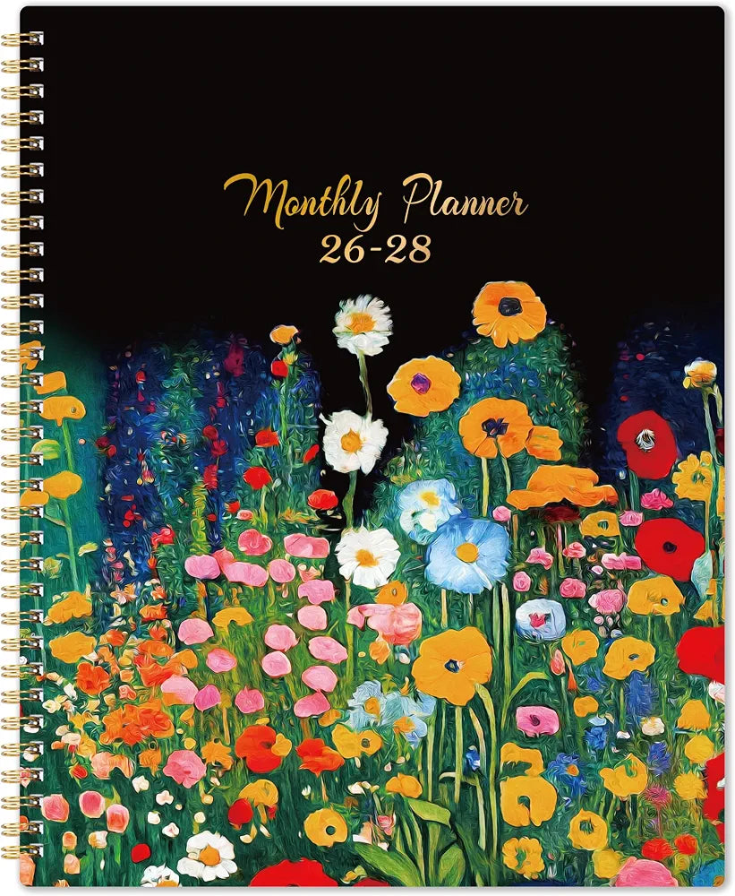 2026-2028 Monthly Planner - 2026-2028 Planner from July 2026 to June 2028, Monthly Planners 8.5'' x 11'', 24 Months with Tabs, Back Pocket