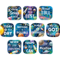 Outer Space Crew Positive Sayings Accents