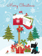 Holiday Mailbox Christmas Cards 8 Pack {COT93452]