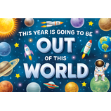 Outer Space Crew Postcards
