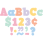 Cool for School Checkers 4" Bold Block Letters Combo Pack