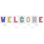 Color Crush Welcome Bulletin Board