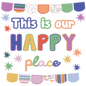 Color Crush This Is Our Happy Place Mini Bulletin Board