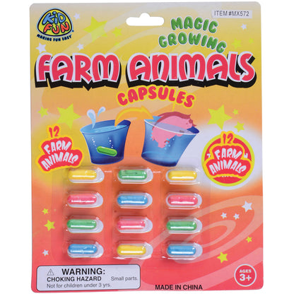 Magic Grow Farm Animal Capsules 12-unit case pack