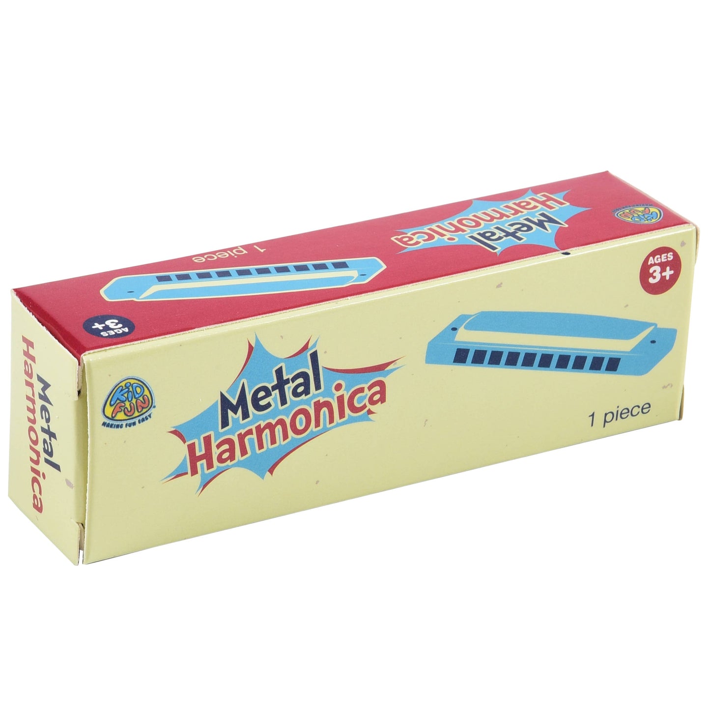 Metal Harmonica  12-unit Display