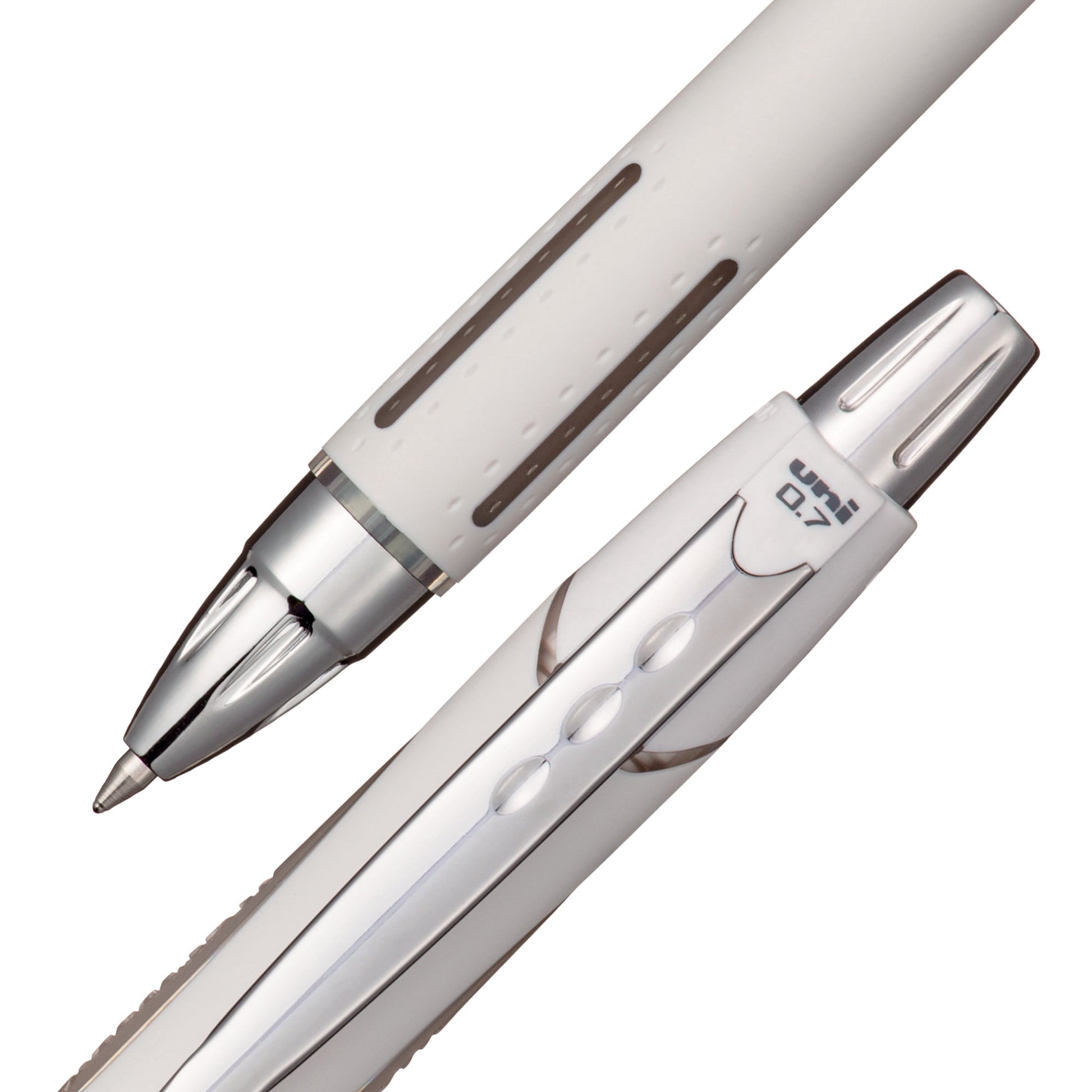 uniball Jetstream RT Retractable Ballpoint Pens, Fine Point, 0.7mm, Black Ink, 8 Count