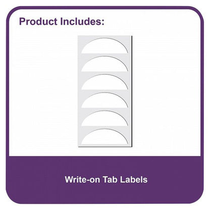C-Line 7-Pocket Expanding File, Letter Size, Smoke