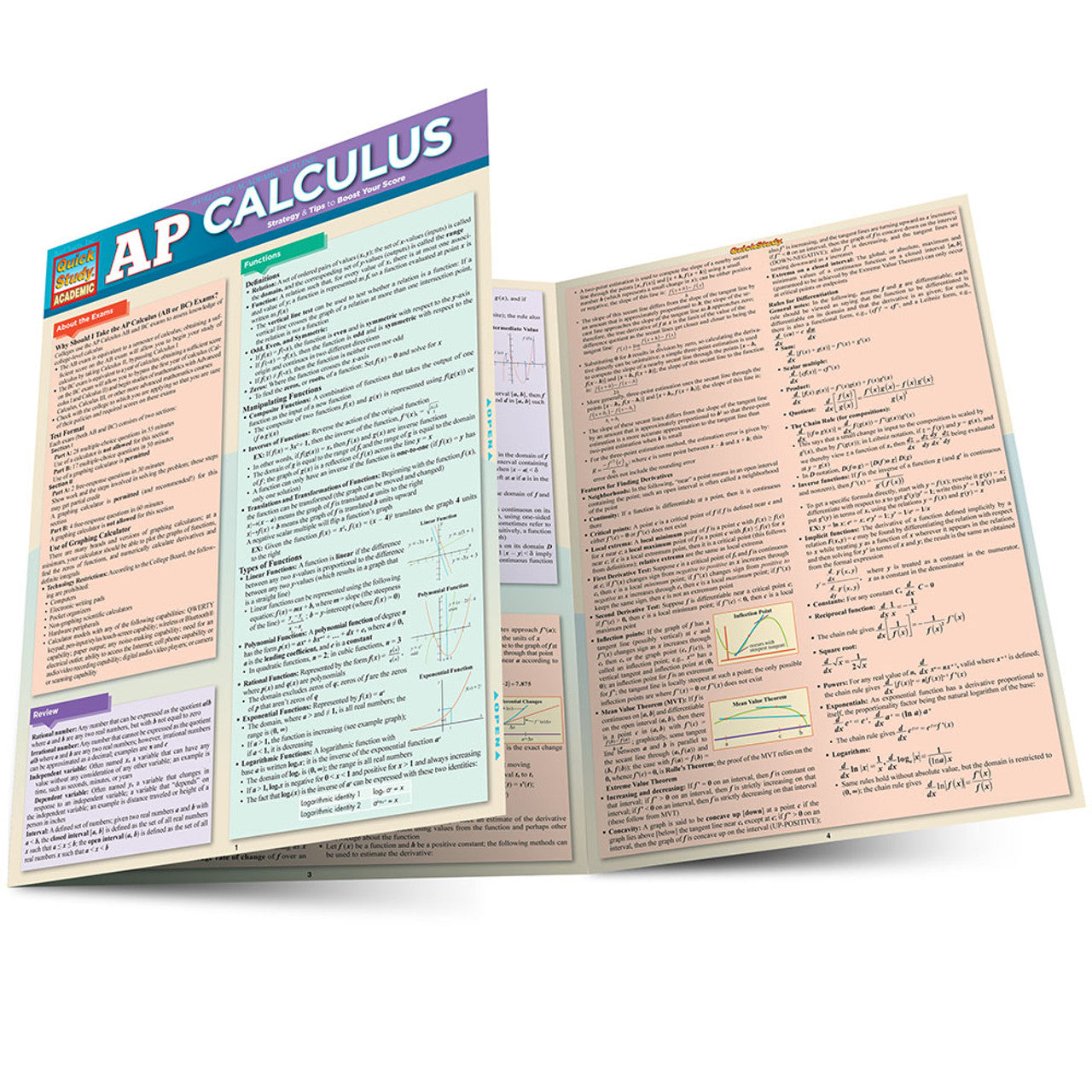 QuickStudy | AP CALCULUS [214908]