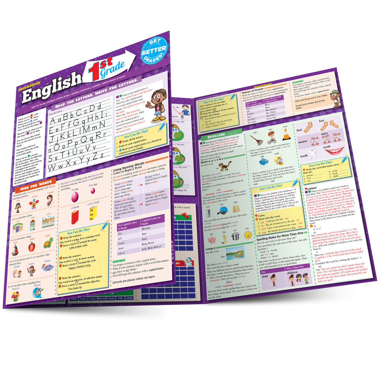 QuickStudy | English 1st Grade [224945]