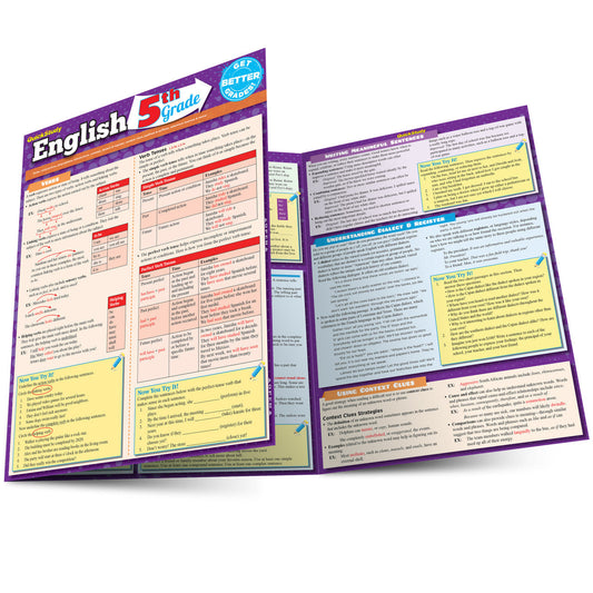 QuickStudy | ENGLISH 5th Grade [224983]