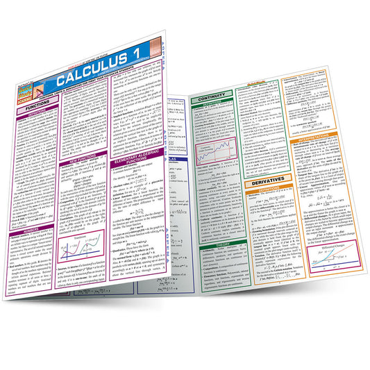 QuickStudy | Calculus 1 [227965]