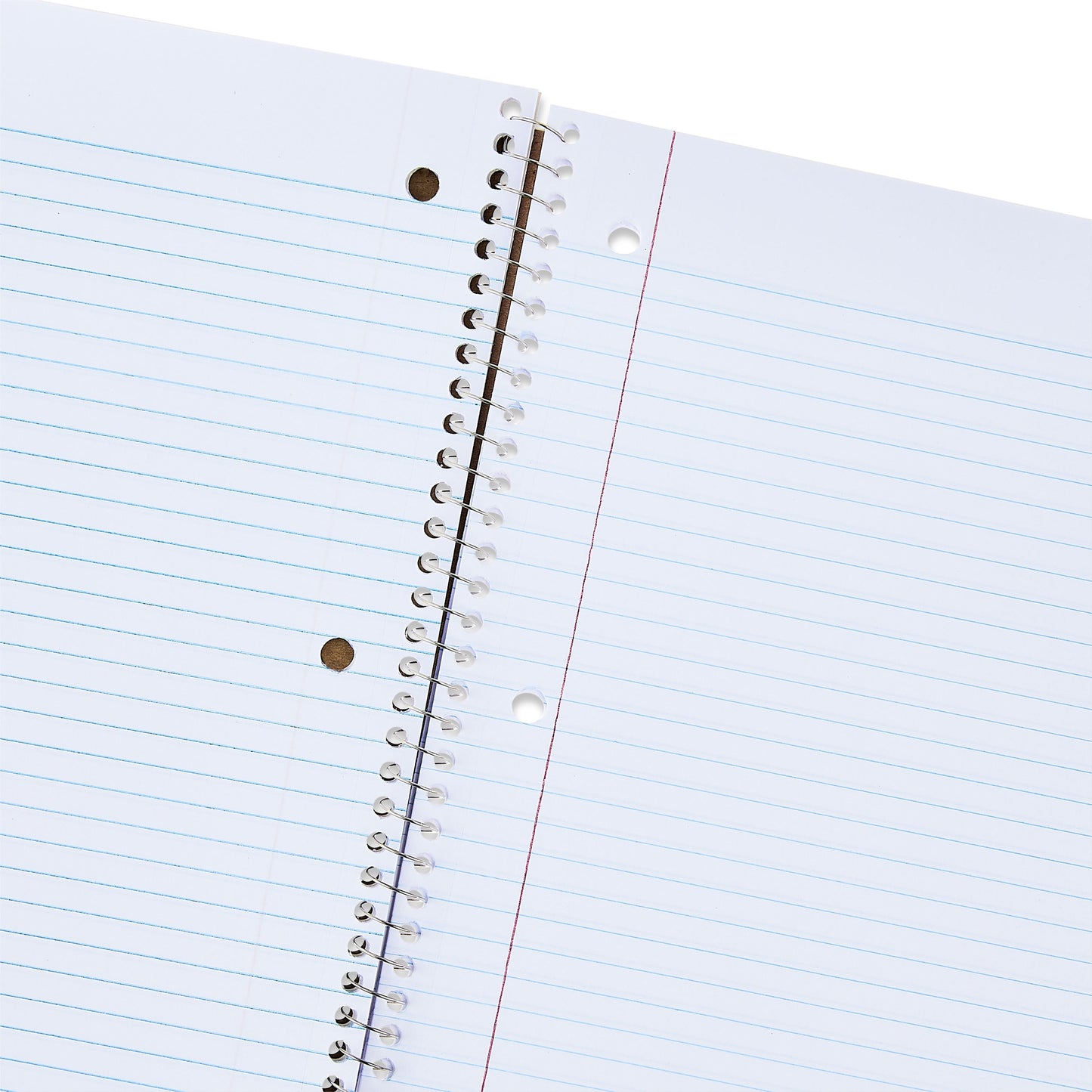 Pen+Gear College Ruled 1-Subject Notebook, 8" x 10.5", Red, 70 Sheets