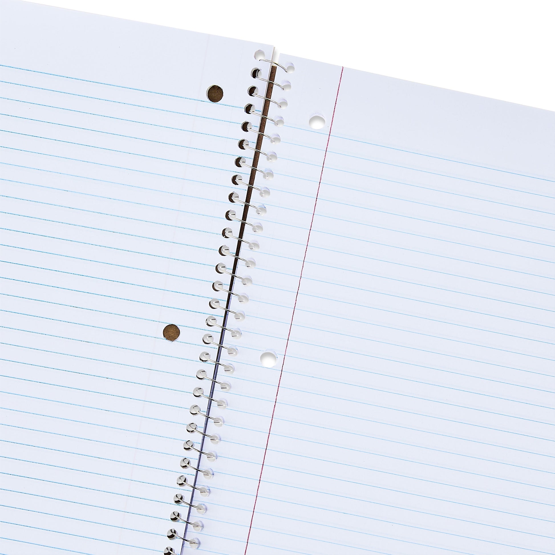 Pen+Gear College Ruled 1-Subject Notebook, 8" x 10.5", Red, 70 Sheets