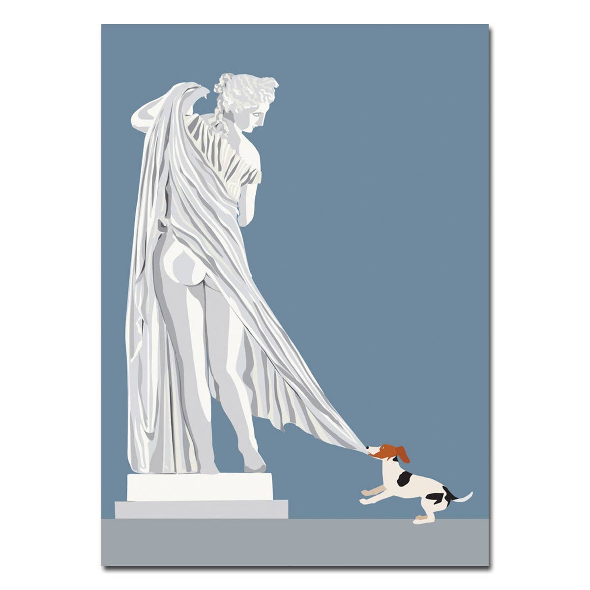Venus and Pup Birthday Card