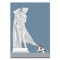 Venus and Pup Birthday Card