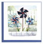 Quilled 4th of July Pinwheels Greeting Card
