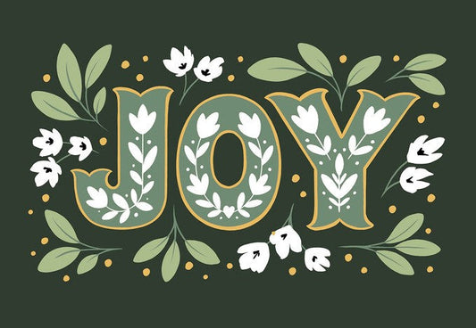 Joy Christmas Greeting Card [CCC40145701]