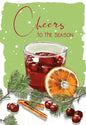 Cheers to the Season Christmas Greeting Card [CCC47088701]