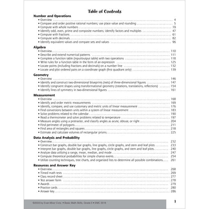 Basic Math Skills, Teacher Resource Book Grade 5 eBook (PDF)