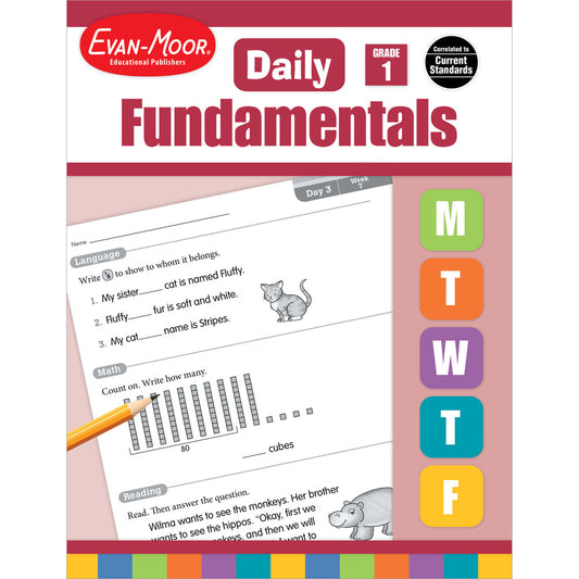 Daily Fundamentals, Teacher Resource Book Grade 1 Paperback