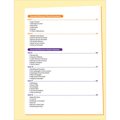 Skill Sharpeners: Geography Workbook Grade 3 Paperback